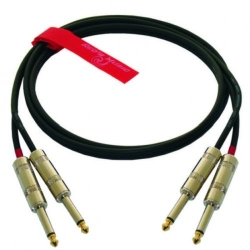 AU1315, Kabel audio 2x Jack mono / 2x Jack mono Reds Music